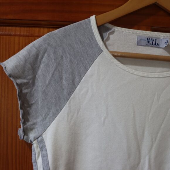 NYL Vintage Y2K Baby T-Shirt Medium 100% Cotton Retro Graphic Tee - Picture 5 of 10